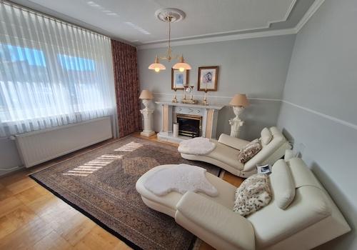 Loungeecke im Wohnzimmer