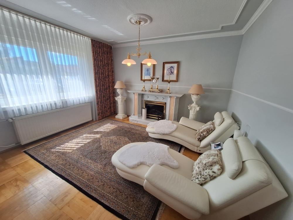 Loungeecke im Wohnzimmer