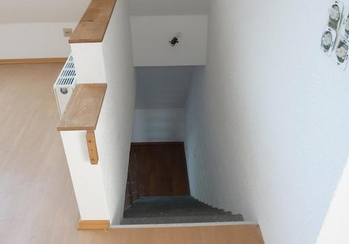 Treppe Wohnzimmer-Schlafzimmer