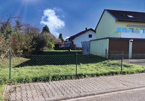 seitliches Gartenstück