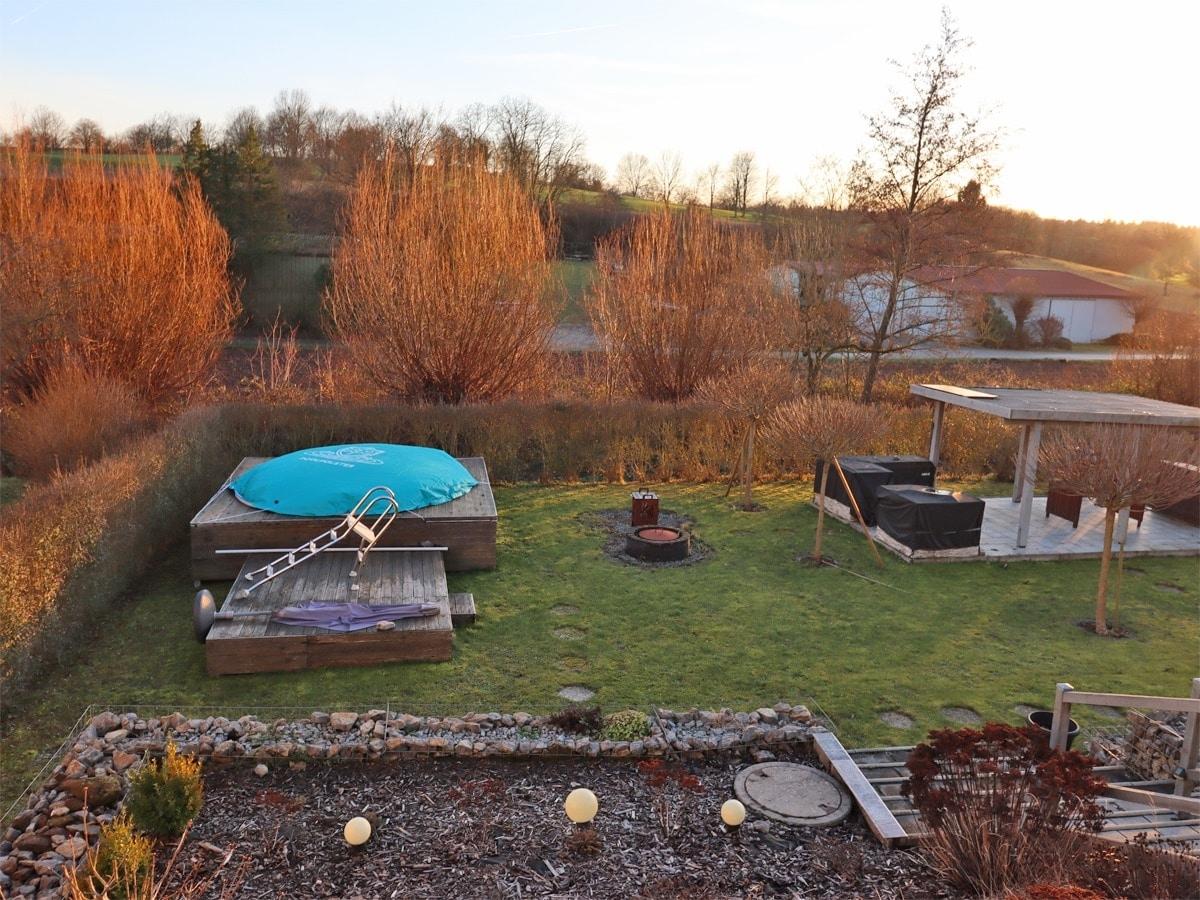 Blick in den Garten