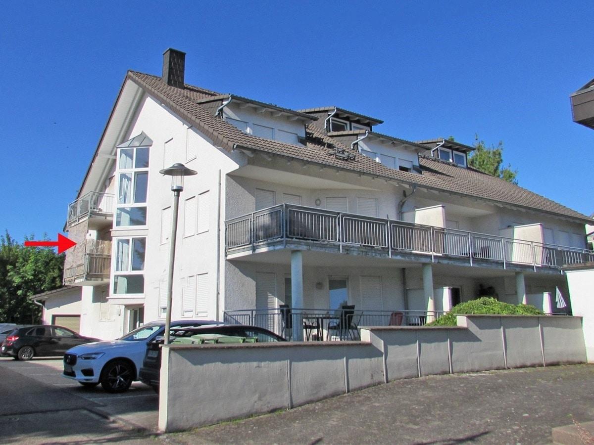Blick auf die Wohnung