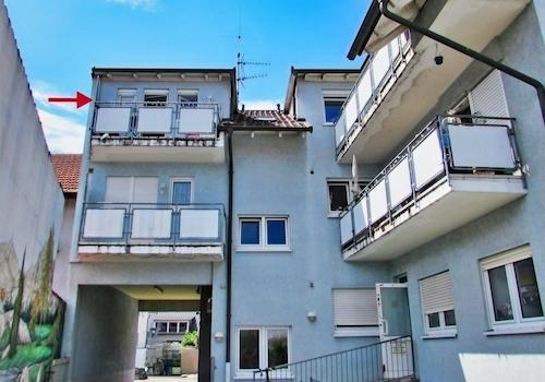 Blick auf die Wohnung - Rückansicht