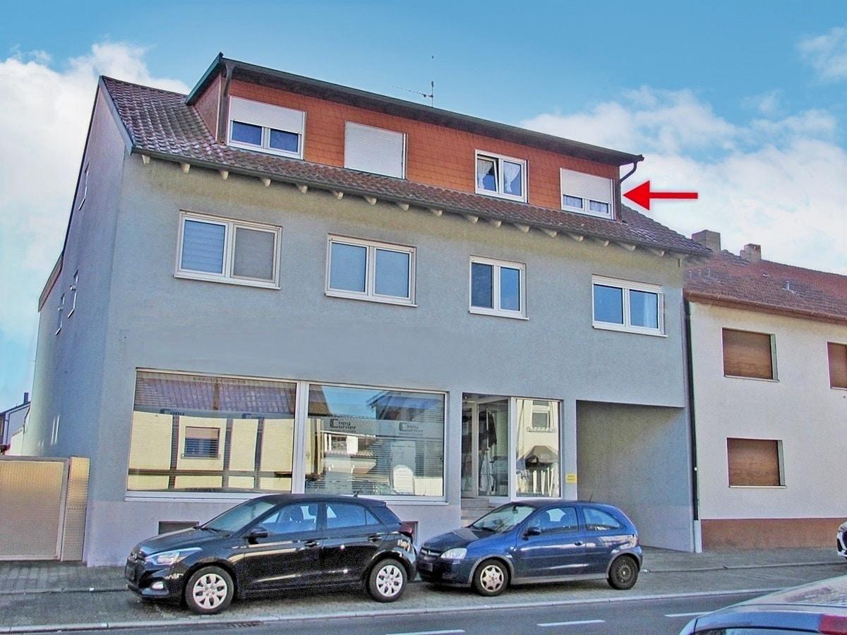 Blick auf die Wohnung