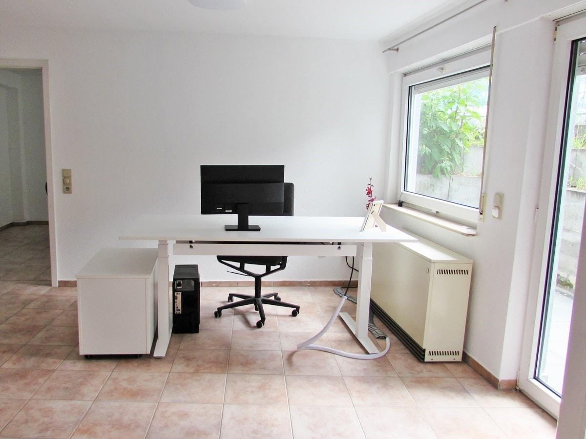 Wohn-Ess-Arbeitszimmer Souterrainwohnung