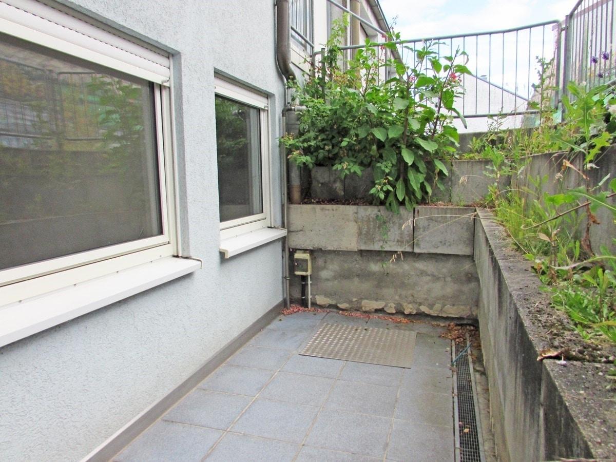 Terrasse Souterrainwohnung