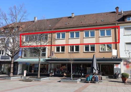 Blick auf die Gewerbefläche