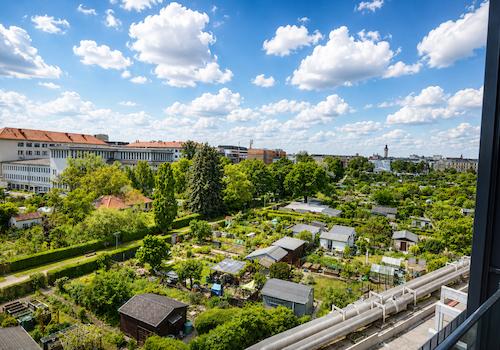 Balkon-Ausblick