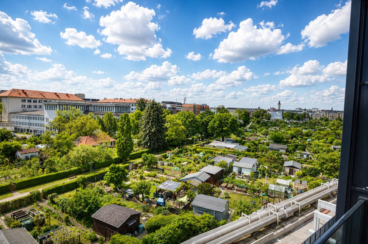 Balkon-Ausblick