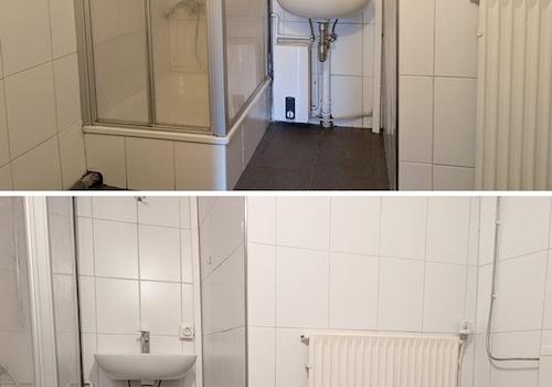modernisiertes Duschbad 