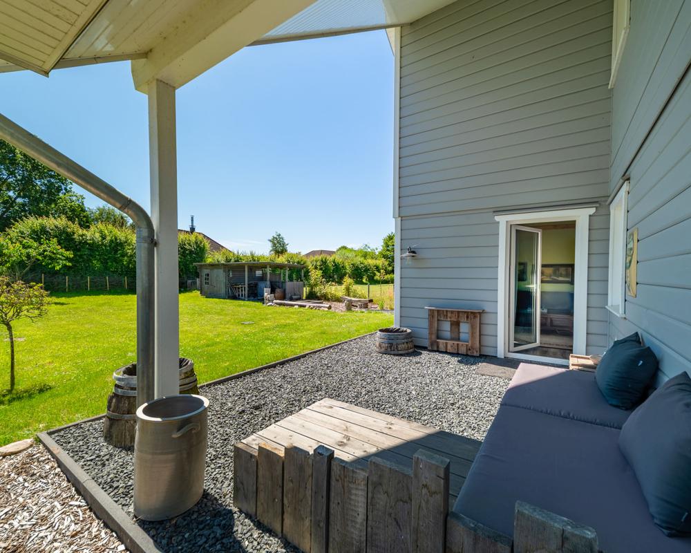 überdachte Terrasse