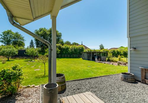 überdachte Terrasse