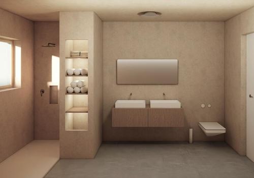 Eigentumswohnung | Visualisierung - Badezimmer