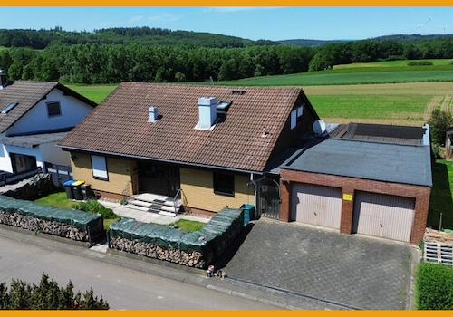 Blick auf das Haus