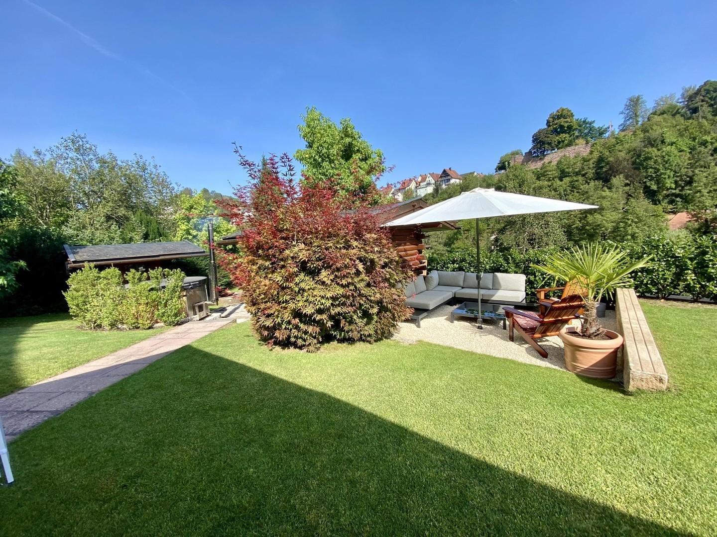 Blick in den Garten