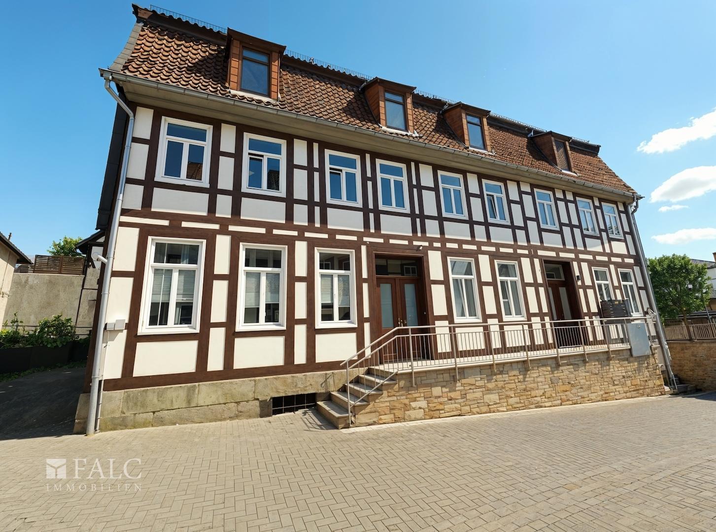 Ansicht Hauseingänge