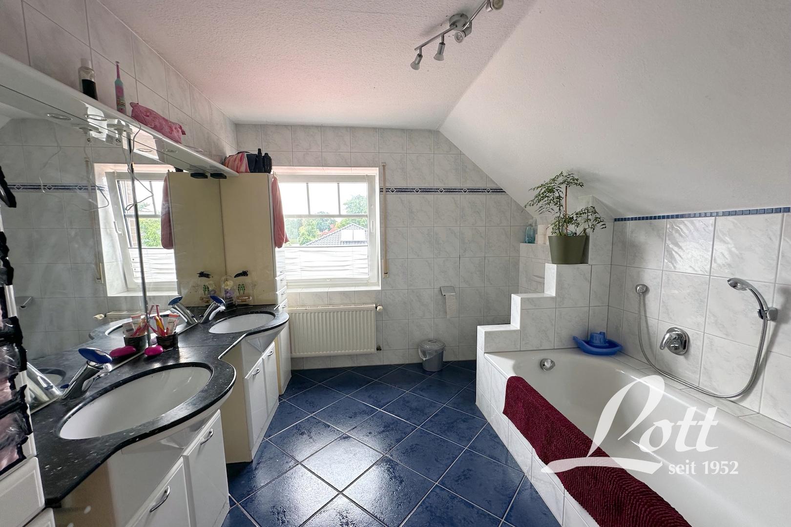 Badezimmer Dachgeschoss