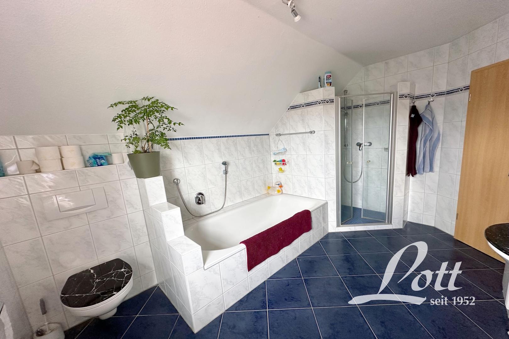 Badezimmer Dachgeschoss