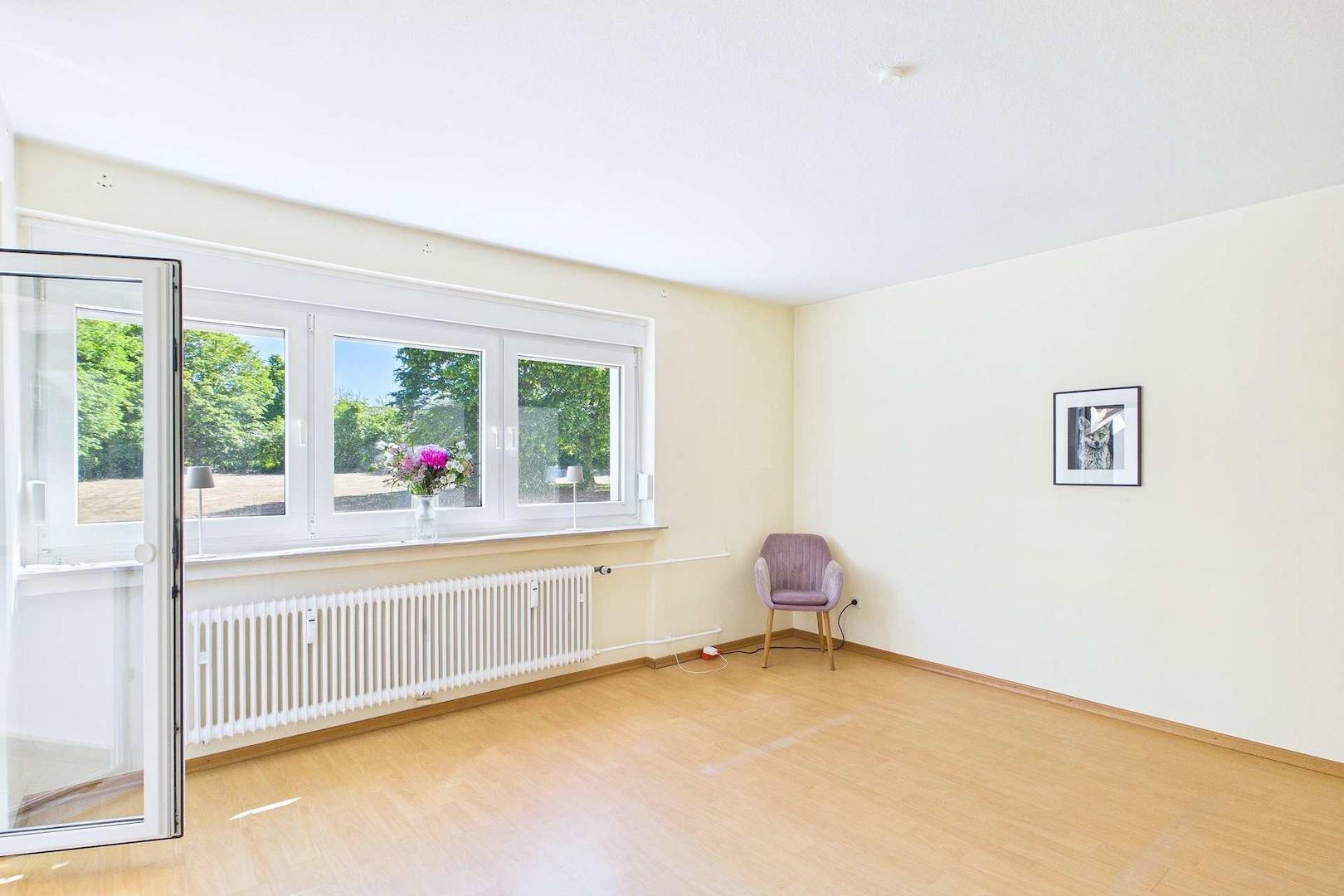 Wohnzimmer Fensterfront