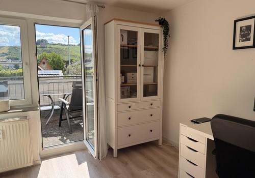 Arbeitszimmer mit Aüdterrasse