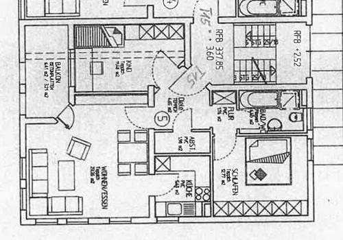Grundriss WG 4