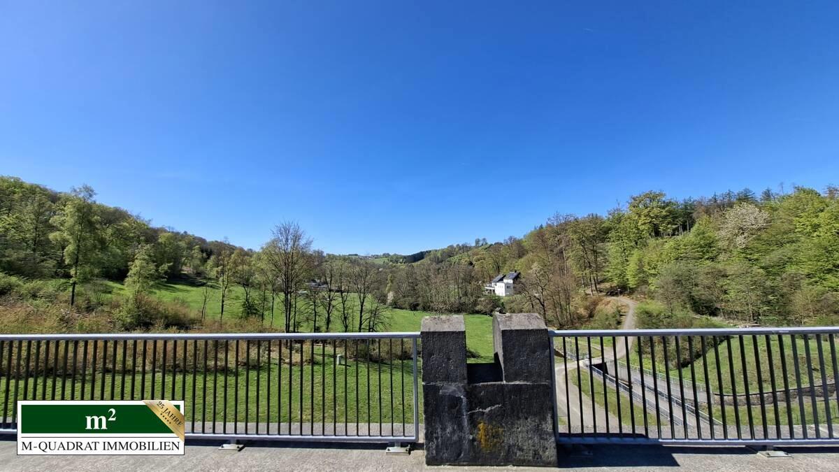 Blick von der Staumauer