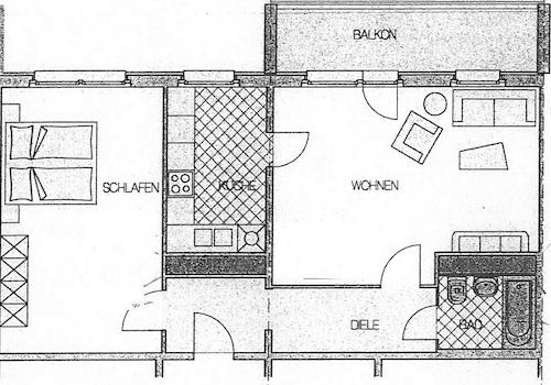 Grundrissskizze