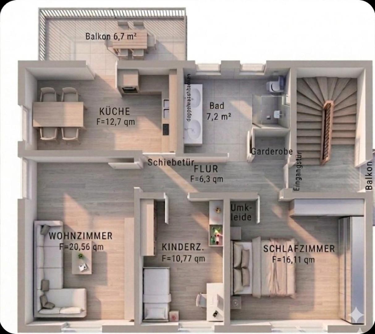 3D Grundriss
