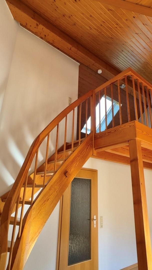 Treppe zu Empore