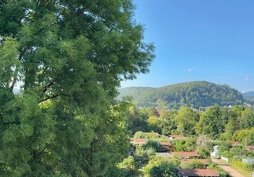 Ausblick Balkon