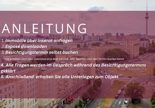 Immobilie in Berlin zu verkaufen_2-Raum_Anleitung