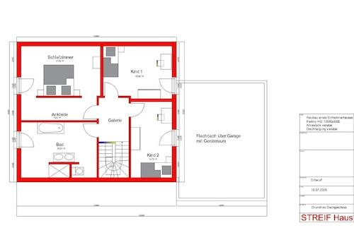 Grundriss Dachgeschoss