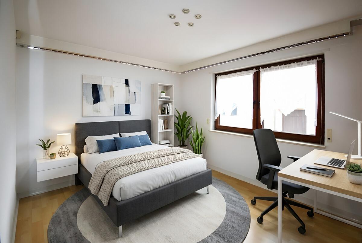Schlafzimmer (Visualisierung)
