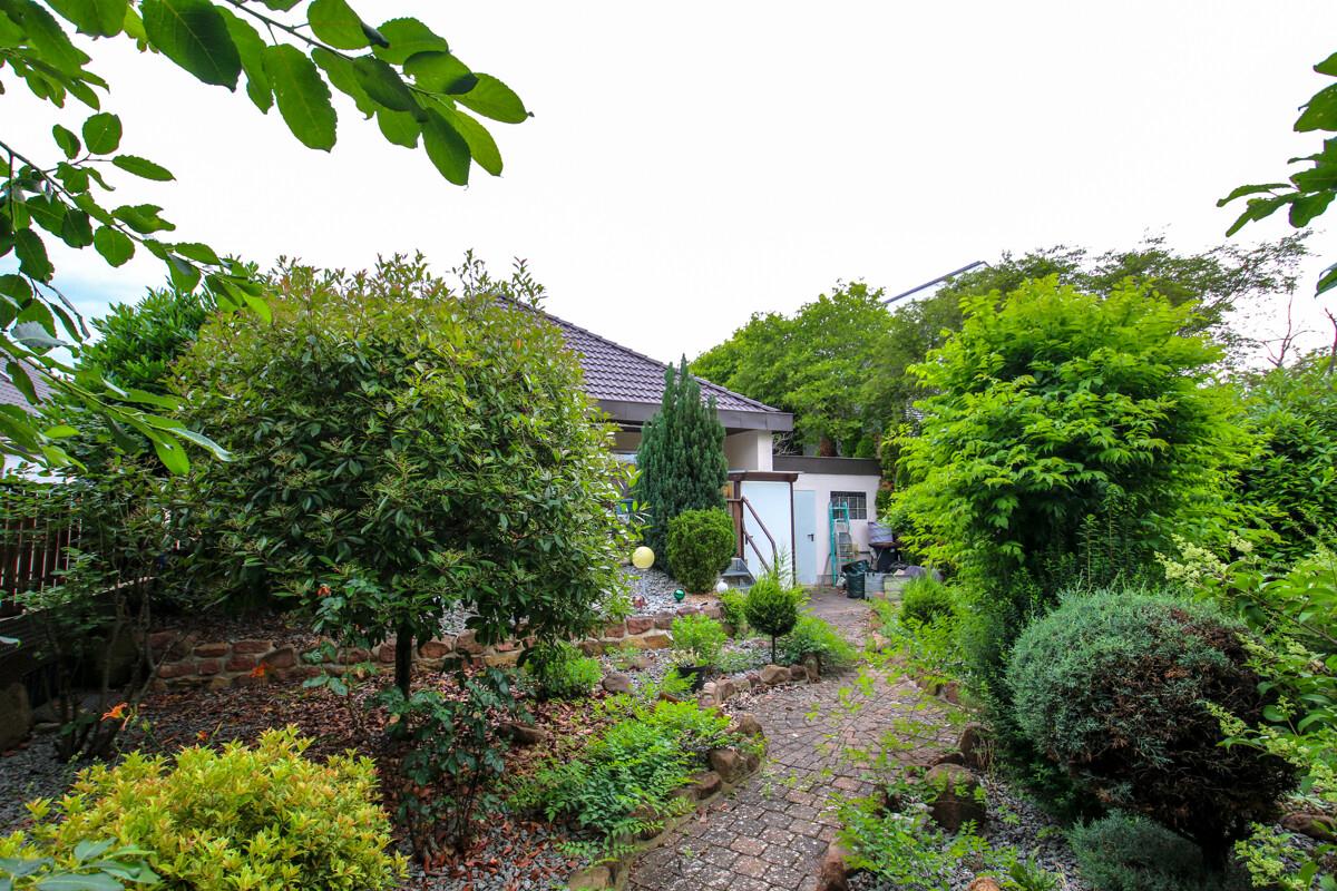 Ausblick Garten
