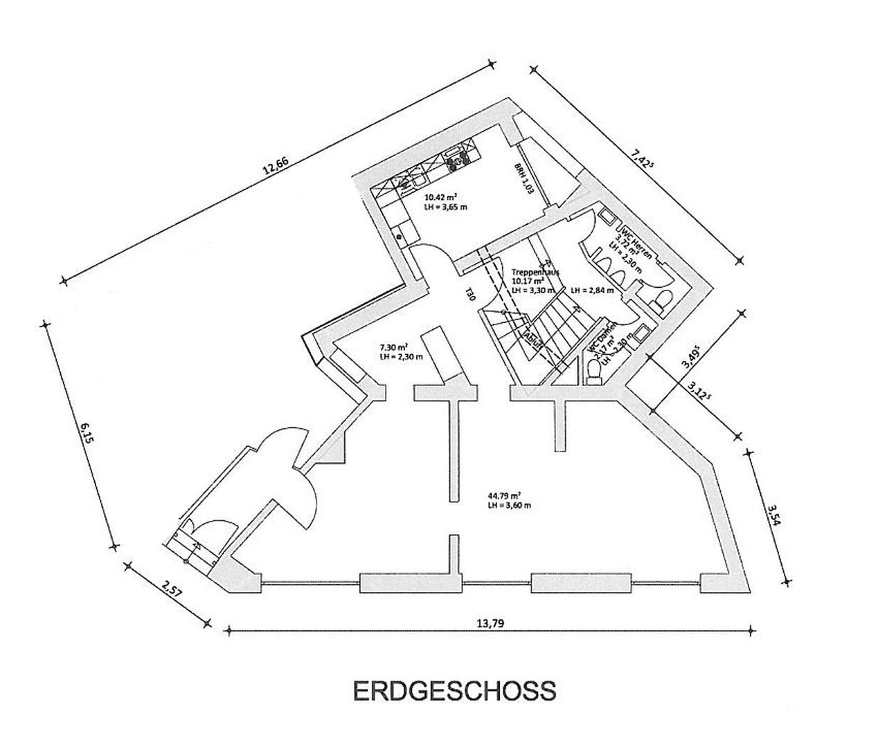 Grundrissplan