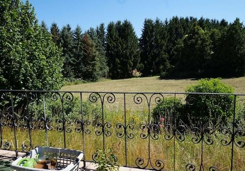 Blick von der Terrasse