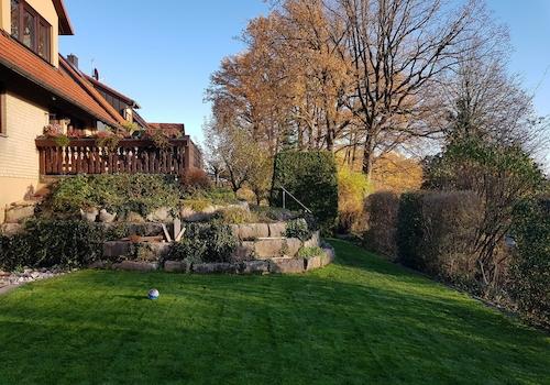 Garten Herbst
