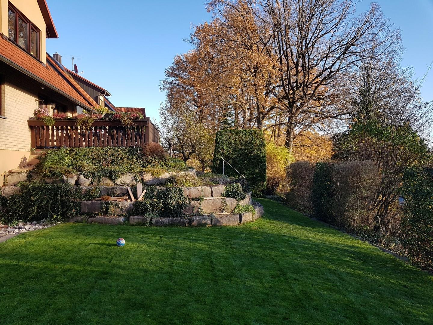 Garten Herbst
