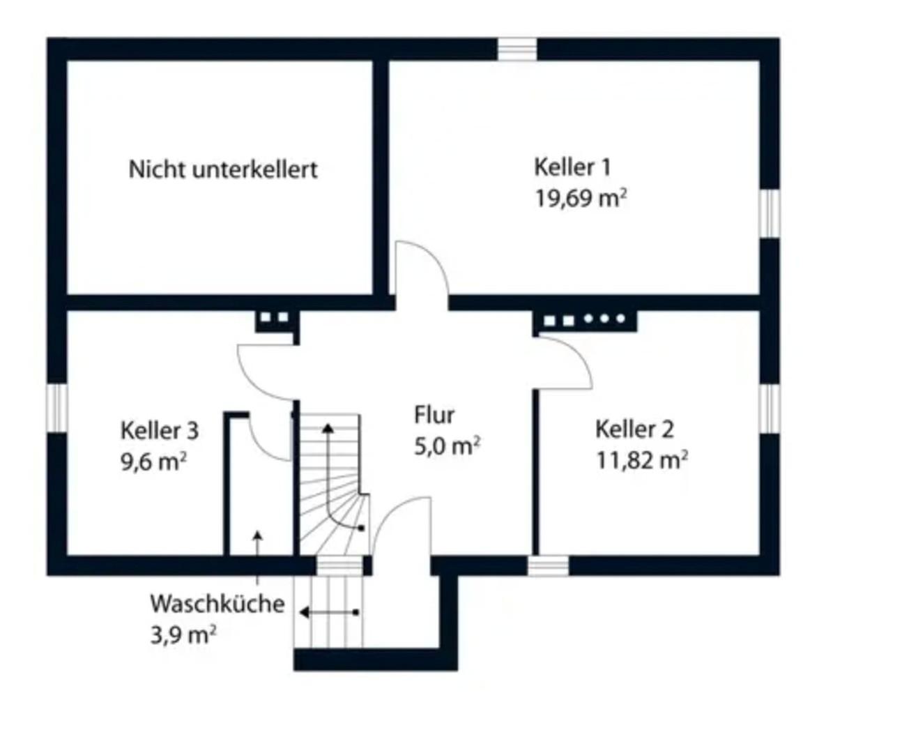 Keller – Grundriss