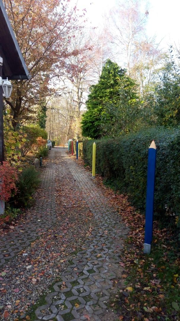 Zuwegung zum Eingangsbereich