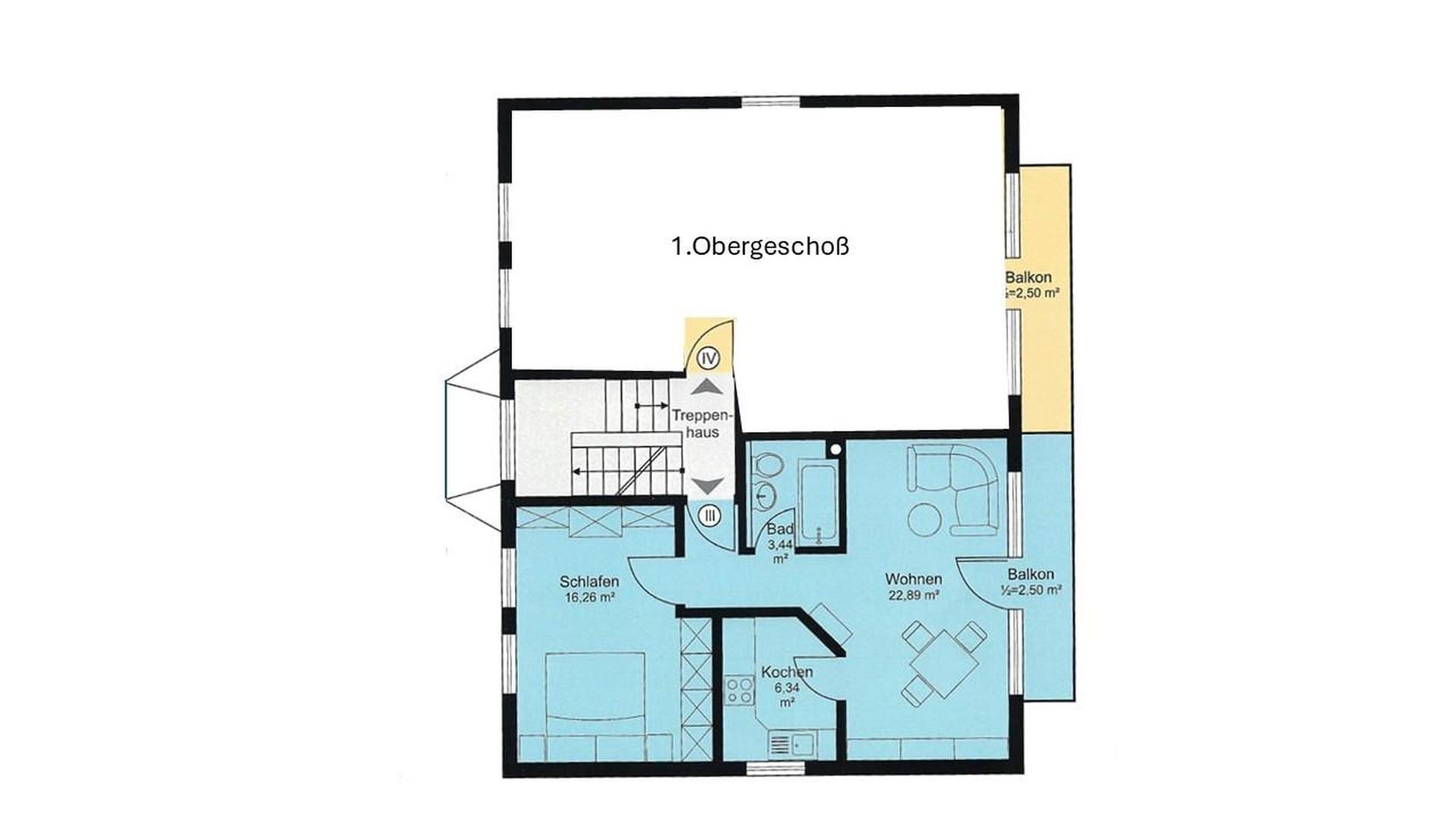 Grundriss Wohnung