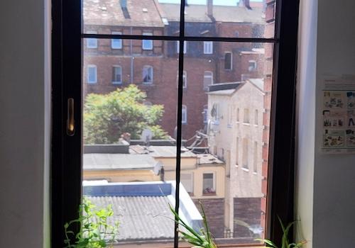 Blick aus Küche