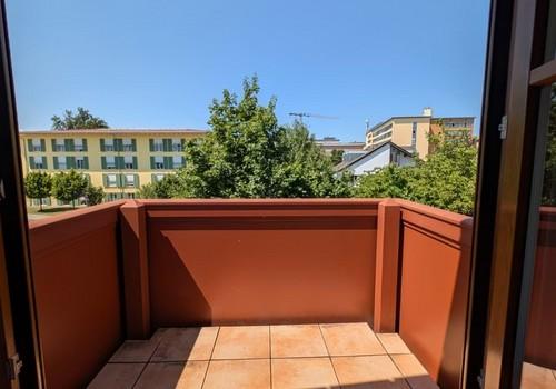Balkon mit Aussicht
