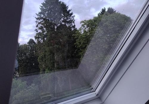 Fenster mit Fluchtweg