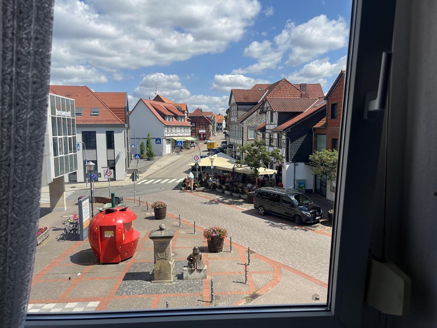 Ausblick aus Wohnzimmer