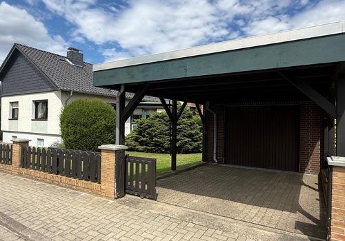 Carport u. Gargage