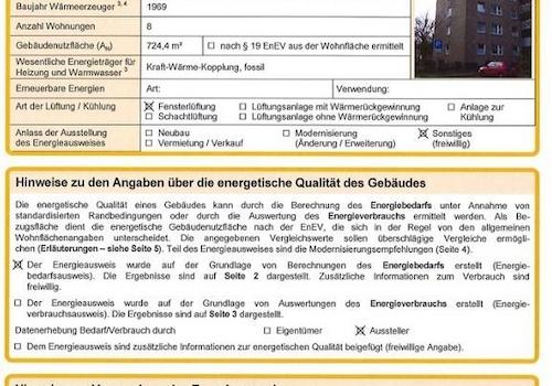 Energieausweis