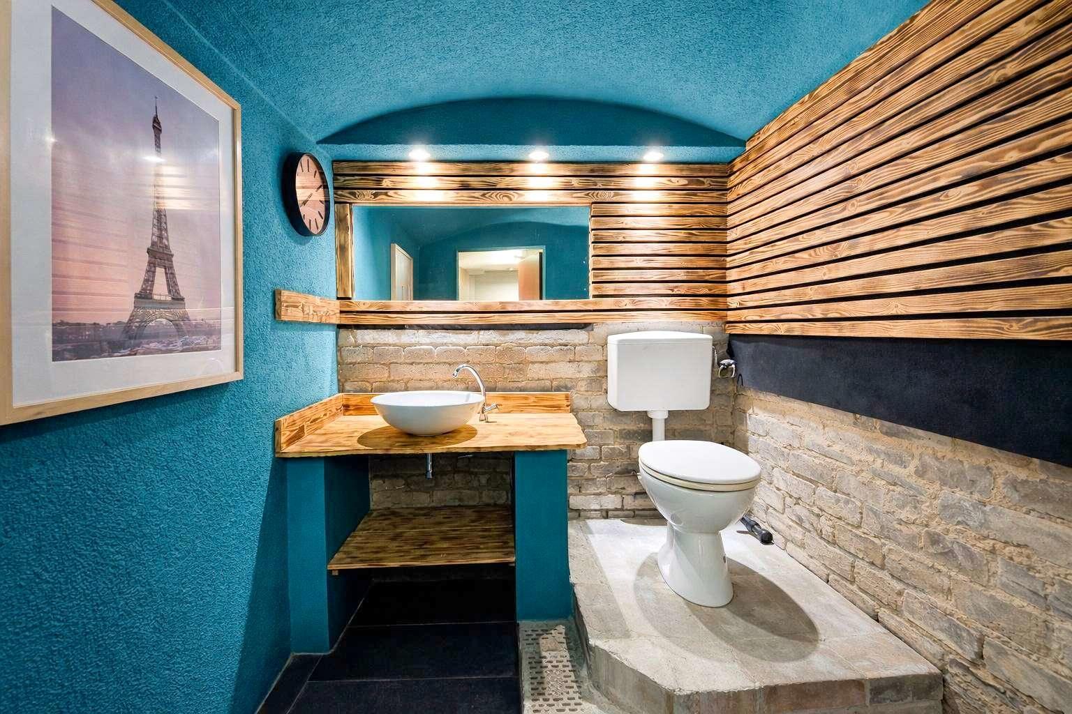 Gäste-WC im Gartenhaus