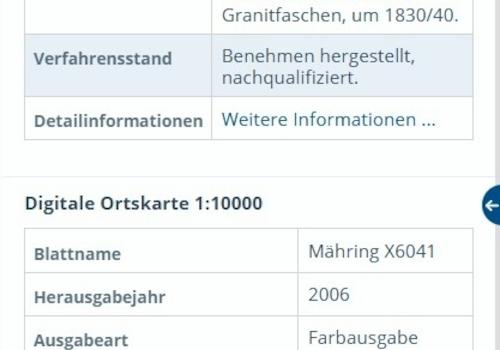 Denkmalschutzhinweis Bayernatlas 