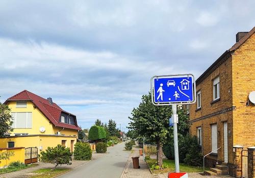 ruhige Anliegerstraße